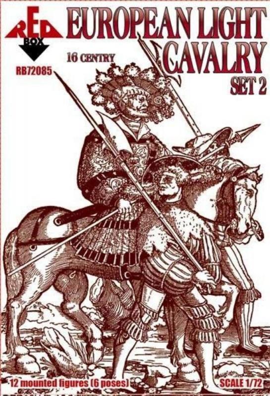 European light cavalry,16th century,set2 European light cavalry,16th century,set2 von Red Box