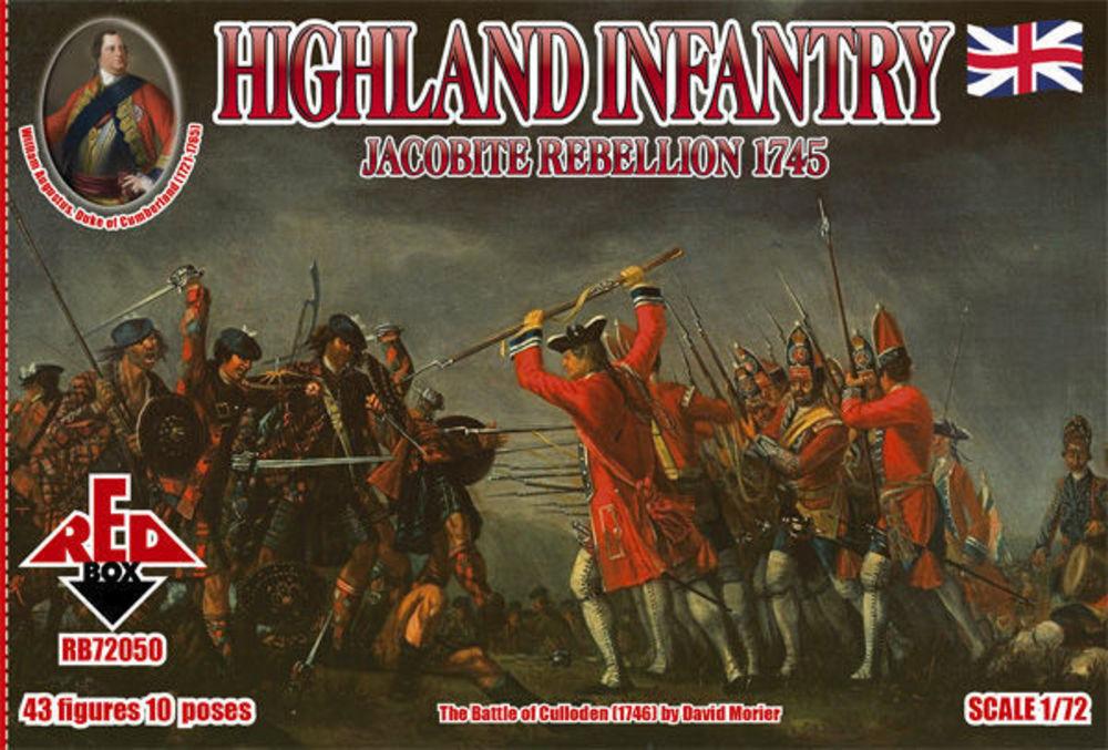 Highland Infantry 1745,Jacobite Rebell. Highland Infantry 1745,Jacobite Rebell. von Red Box
