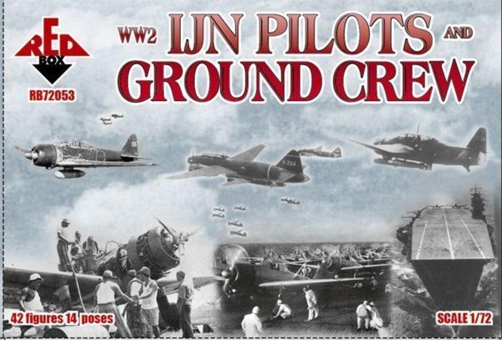 WW2 IJN pilots and ground crew WW2 IJN pilots and ground crew von Red Box