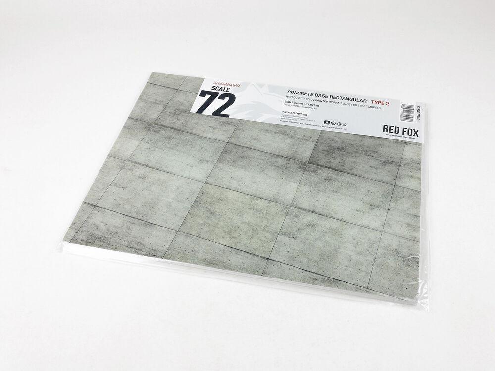 Concrete Base Rectangular Type 2 300x230mm (Universal) von Red Fox Studio