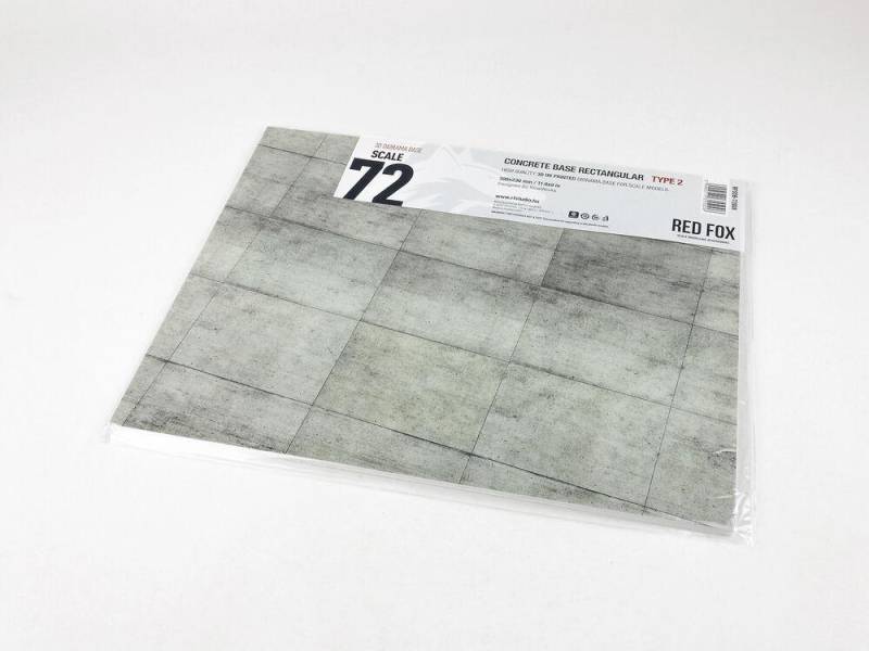 Concrete Base Rectangular Type 2 300x230mm (Universal) von Red Fox Studio