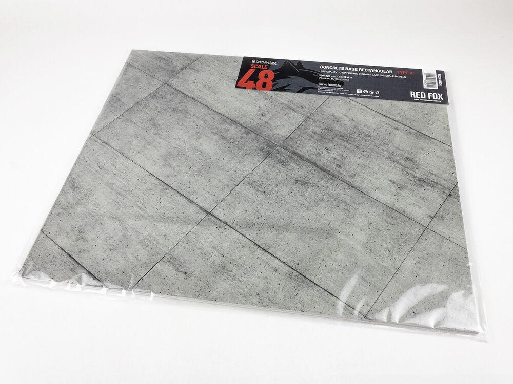 Concrete Base Rectangular Type 4 380x320mm (Universal) von Red Fox Studio