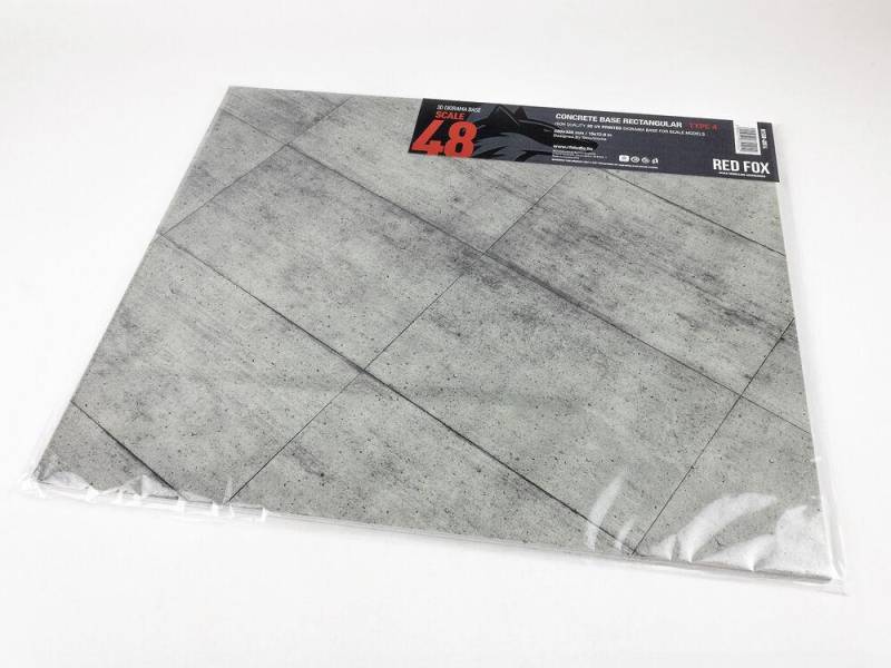 Concrete Base Rectangular Type 4 380x320mm (Universal) von Red Fox Studio