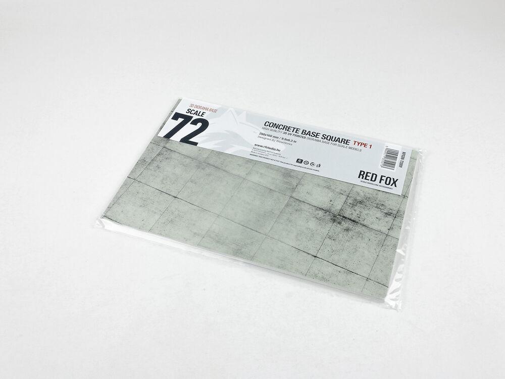 Concrete Base Square Type 1 250x160mm (Universal) von Red Fox Studio
