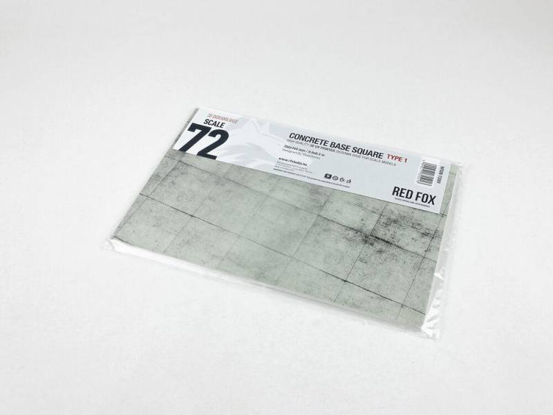 Concrete Base Square Type 1 250x160mm (Universal) von Red Fox Studio