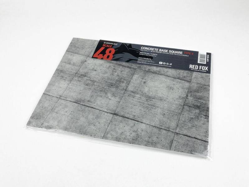 Concrete Base Square Type 3 300x230mm (Universal) von Red Fox Studio
