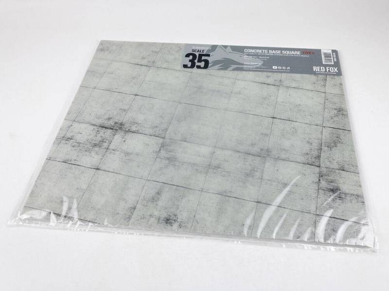 Concrete Base Square Type 5 380x320mm (Universal) von Red Fox Studio