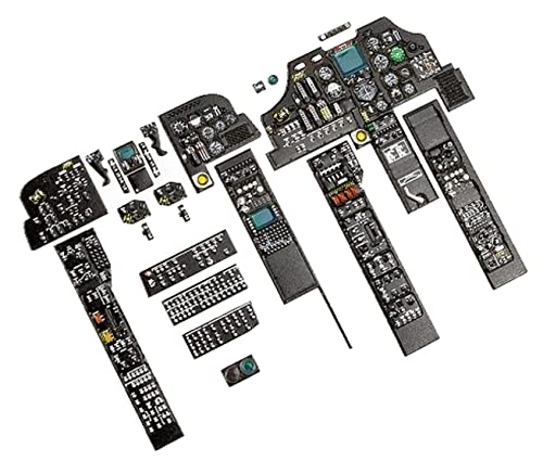 Red Fox Studio RFSQS-35014 1/35 AH-64 A Apache Hubschrauber 3D Acryl Instrument Cockpit Panel (für Akademie) von Red Fox Studio
