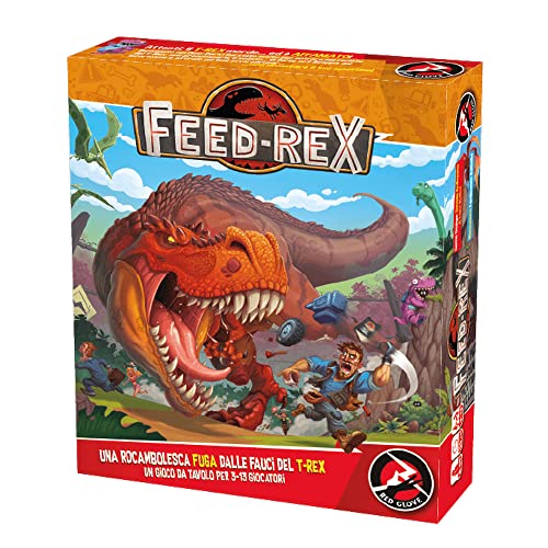 Feed-Rex Brettspiel auf Italienisch von Red Glove