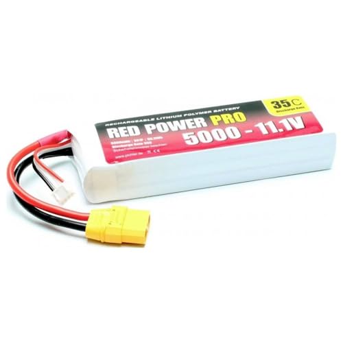 Red Power Modellbau-Akkupack (LiPo) 11.1 V 5000 mAh 35 C Softcase XT90 von Red Power