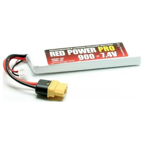 Red Power Modellbau-Akkupack (LiPo) 7.4 V 900 mAh 60 C Softcase XT60 von Red Power