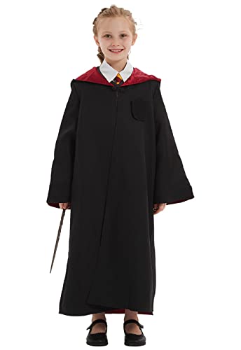 RedJade Schuluniform Hermione Kostüm Gryffindo Uniform Cosplay Kostüm für Kinder Mädchen M 135cm von RedJade