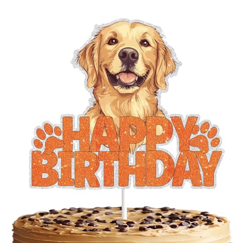 Golden Retriever Kuchendekorationen für Hundekuchen sind eine ideale Wahl für Haustiergeburtstagsfeiern und bieten Hundeliebhabern die Freude an niedlichen Golden Retriever-Statuen und festlichem Golden Retriever Kuchendekorationen für Hundekuchen sind eine ideale Wahl für Haustiergeburtstagsfeiern und bieten Hundeliebhabern die Freude an niedlichen Golden Retriever-Statuen und festlichem von RedLeLe