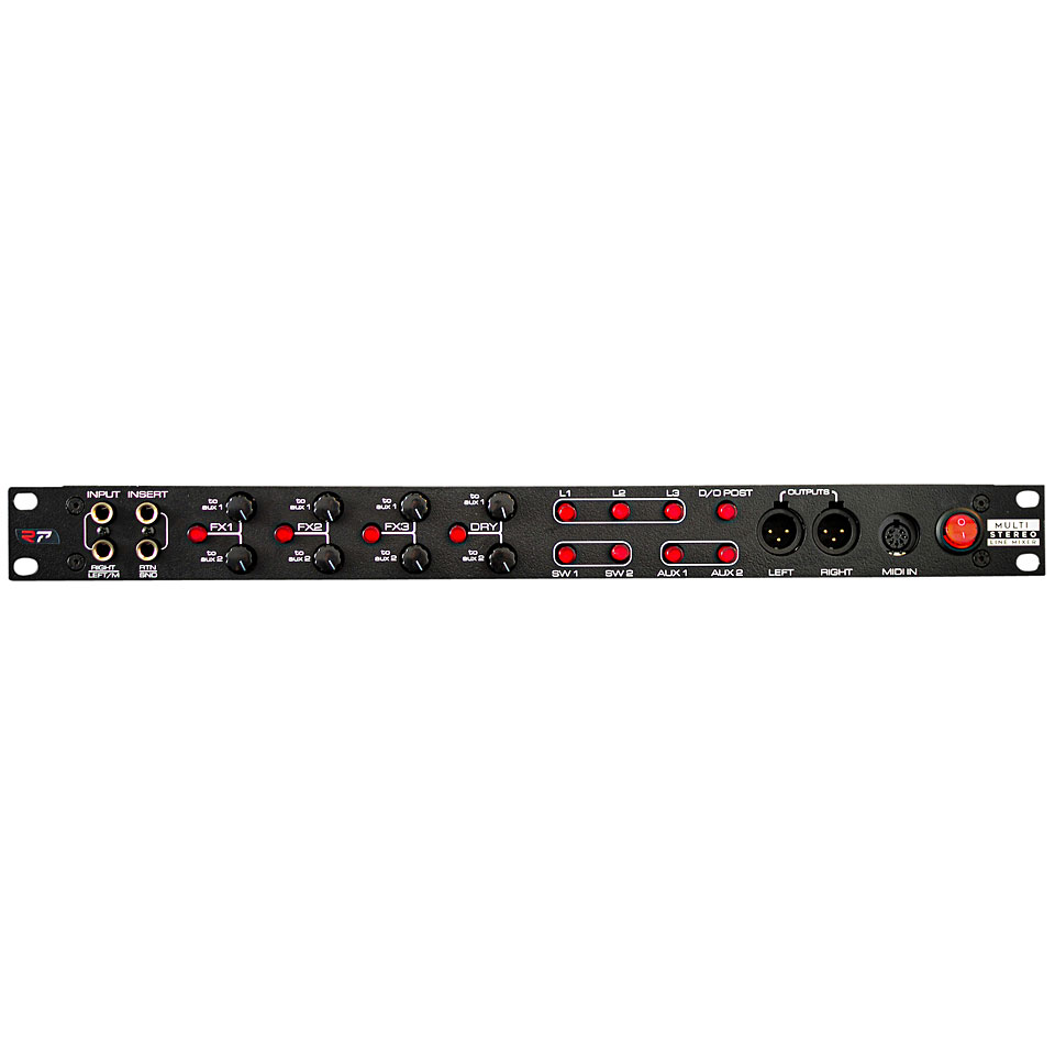 RedSeven Multi Stereo Line Mixer Little Helper von RedSeven