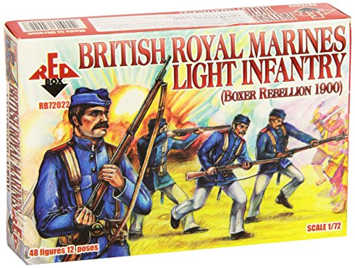 Red Box RB72022 - British Royal Marine Light Infantry, 1900, Plastikmodellbau Red Box RB72022 - British Royal Marine Light Infantry, 1900, Plastikmodellbau von Redbox