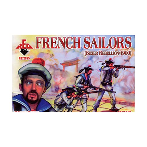 Red Box RB72025 - French Sailors, Boxer Rebellion 1900, Plastikmodellbau Red Box RB72025 - French Sailors, Boxer Rebellion 1900, Plastikmodellbau von Redbox