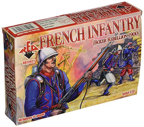 Red Box RB72027 - French Infantry, Boxer Rebellion 1900, Plastikmodellbau Red Box RB72027 - French Infantry, Boxer Rebellion 1900, Plastikmodellbau von Redbox