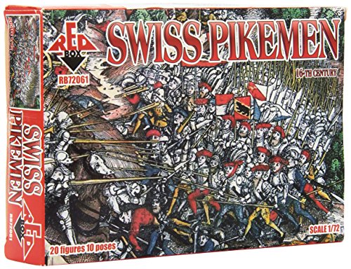 Red Box RB72061 - Modellbausatz Swiss pikemen, 16th Century von Redbox