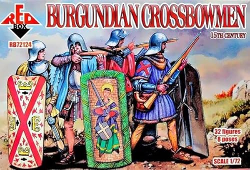 Redbox Burgundian Crossbowmen, 15th Century - 1:72e Redbox Burgundian Crossbowmen, 15th Century - 1:72e von Redbox