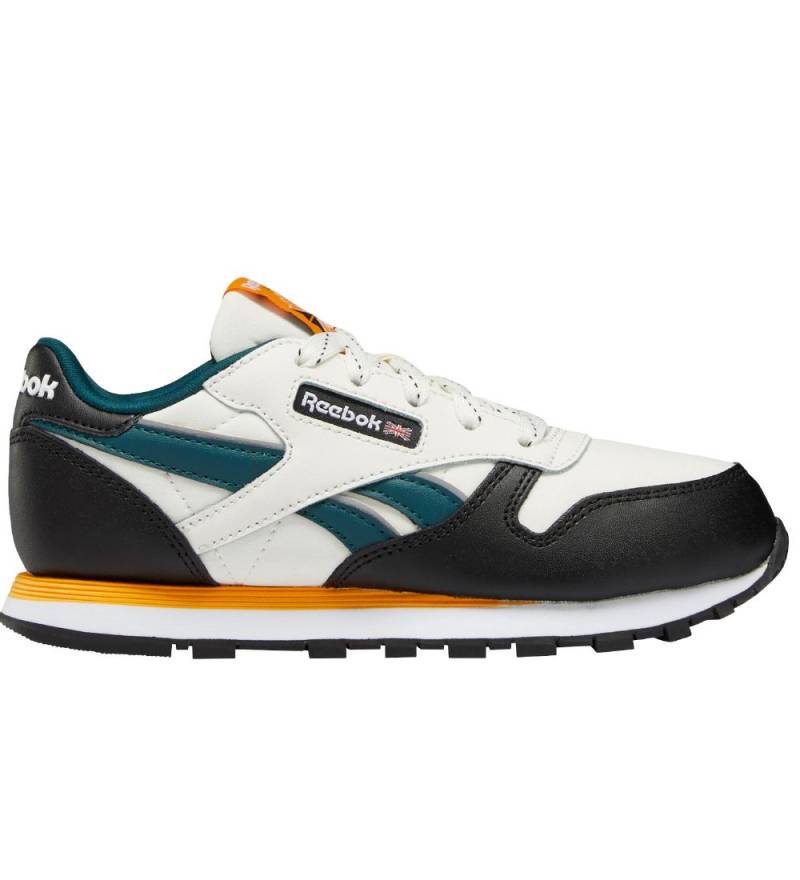 Reebok Schuhe - Leather - Kreide/Core Black/Halb Solar Gold - Reebok - 31,5 - Schuhe Reebok Schuhe - Leather - Kreide/Core Black/Halb Solar Gold - Reebok - 31,5 - Schuhe von Reebok