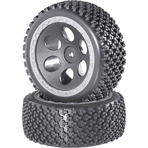 Reely 1:10 Buggy Kompletträder Rally Loch-Design Grau 2 St. Reely 1:10 Buggy Kompletträder Rally Loch-Design Grau 2 St. von Reely