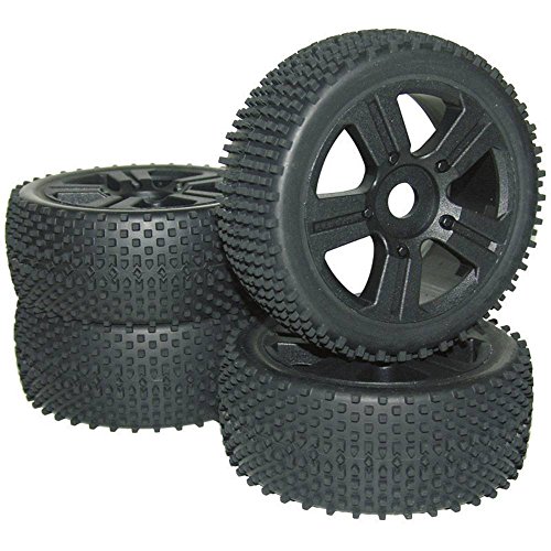 Reely 1:8 Buggy Kompletträder Spike 5-Speichen Schwarz 4 St. Reely 1:8 Buggy Kompletträder Spike 5-Speichen Schwarz 4 St. von Reely