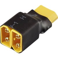Reely Adapterstecker [2x XT60 - 1x XT60] seriell geschalten 1373217 von Reely