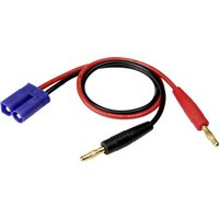 Reely Ladekabel [2x Bananenstecker 4mm - 1x EC5-Stecker] 0.30m 2mm² RE-6799032 von Reely