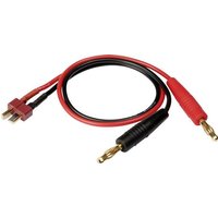 Reely Ladekabel [2x Bananenstecker 4mm - 1x T-Stecker] 30.00cm 1.3mm² RE-6799041 von Reely