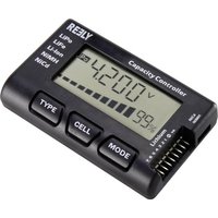 Reely LiPo-Checker geeignet für Batterie-Zellen: 2 - 7 1 St. RE-6546762 Reely LiPo-Checker geeignet für Batterie-Zellen: 2 - 7 1 St. RE-6546762 von Reely