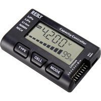 Reely LiPo-Checker geeignet für Batterie-Zellen: 2 - 7 1 St. RE-6546762 Reely LiPo-Checker geeignet für Batterie-Zellen: 2 - 7 1 St. RE-6546762 von Reely