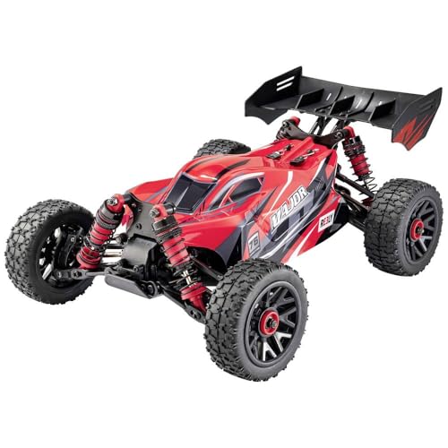 Reely Major Rot Brushed 1:14 RC Modellauto Elektro Buggy Allradantrieb (4WD) RTR 2,4 GHz Inkl. Akku und Ladegerät von Reely