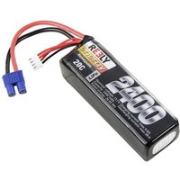 Reely Modellbau-Akkupack (LiPo) 11.1V 2400 mAh Zellen-Zahl: 3 20 C Softcase EC3 von Reely
