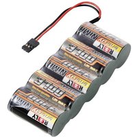 Reely Modellbau-Akkupack (NiMh) 6V 3700 mAh Zellen-Zahl: 5 Sub-C Side-by-Side JR von Reely