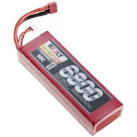 Reely Modellbau-Empfängerakku (LiPo) 7.4V 6800 mAh Zellen-Zahl: 2 50 C Hardcase T-Stecksystem von Reely