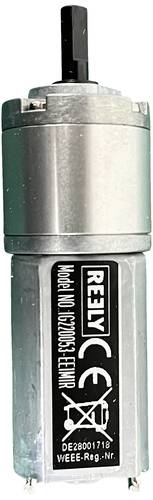 Reely RE-7842789 Getriebemotor 12V 1:53 von Reely