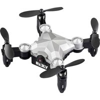 Reely Suitcase mini drone Quadrocopter RtF Einsteiger, Kameraflug Silber-Schwarz von Reely