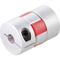 Reely Wellenkupplung Passend für Welle (Details): 6 mm, 10 mm Außen-Durchmesser: 20 mm 1 St. von Reely