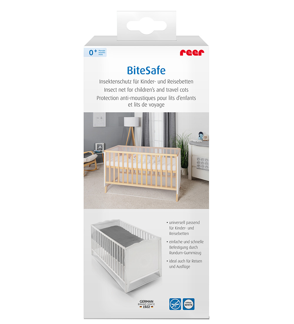 Reer Moskitonetz - Gitterbett/Reisebett/Kinderwagen - Weiß - Reer - One Size - Moskitonetze Reer Moskitonetz - Gitterbett/Reisebett/Kinderwagen - Weiß - Reer - One Size - Moskitonetze von Reer