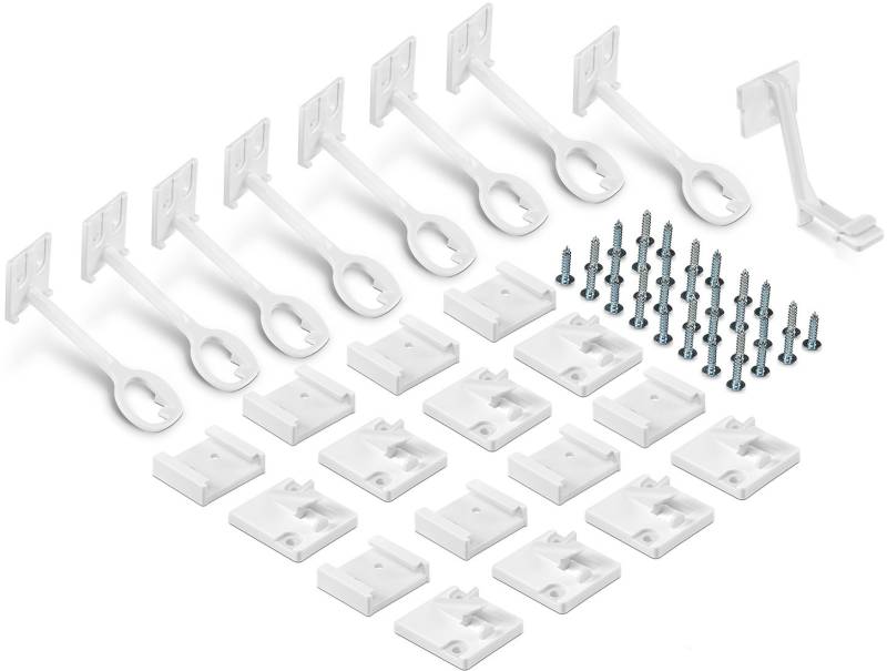 Reer Schrankschloss 8er-Pack, Weiß von Reer