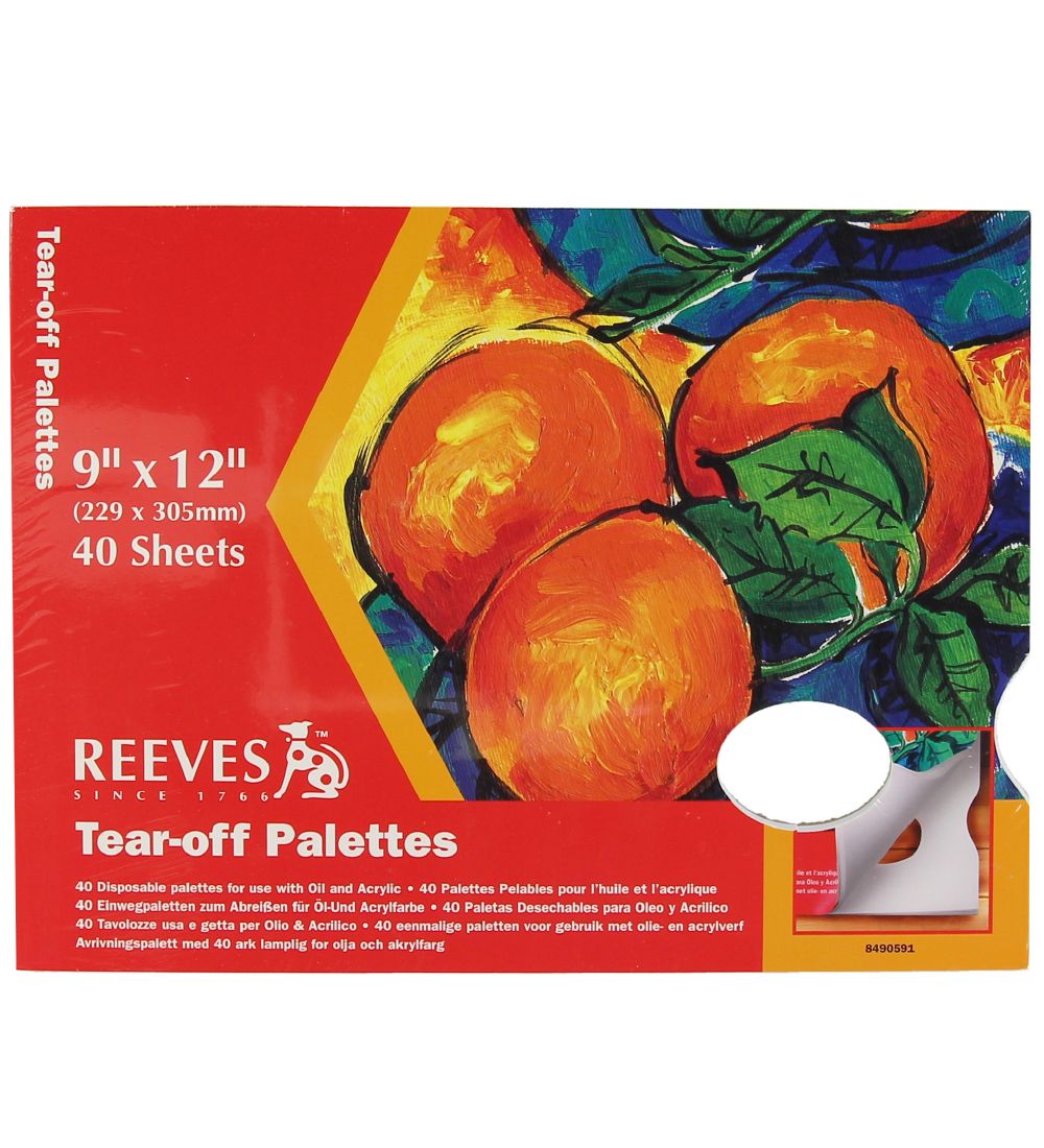Reeves Papierpaletten - 23 x 30,5 cm - 40 Blätter - Reeves - One Size - Malbücher Reeves Papierpaletten - 23 x 30,5 cm - 40 Blätter - Reeves - One Size - Malbücher von Reeves