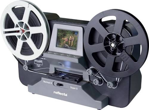 Reflecta Super 8 Normal 8 Filmscanner 1440 x 1080 Pixel Super 8 Rollfilme, Normal 8 Rollfilme, TV-Au von Reflecta