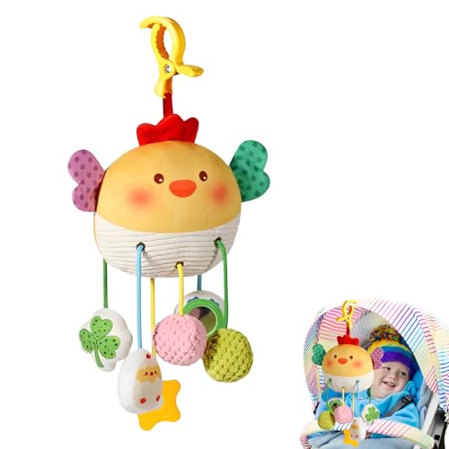 Regerly Kinderwagen Spielzeug Baby, 1 Stück Baby Pram Toy Kinderwagen-Spielzeug für Babys Neugeborenes Autositz Spielzeug Hängende Plüschtiere für Autositz Babybett Kinderwagen Regerly Kinderwagen Spielzeug Baby, 1 Stück Baby Pram Toy Kinderwagen-Spielzeug für Babys Neugeborenes Autositz Spielzeug Hängende Plüschtiere für Autositz Babybett Kinderwagen von Regerly