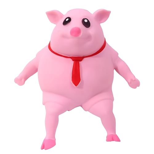 Stress Schwein Stress Spielzeug, Regerly 1 Stück Schwein Stressspielzeug Stress Schwein Schweine Quetschspielzeug Anti Stress Schwein Anti Stress Spielzeug für Erwachsene Und Kinder von Regerly