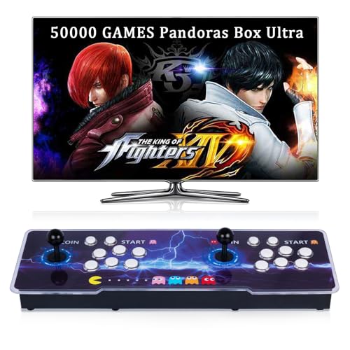 RegiisJoy 50.000 in 1 Pandoras Box Ultra Arcade, Retro-Spielmaschine für PC und Projektor und TV, 2-4 Spieler, 3D-Spiele, Suche, versteckt, Speichern/Laden/Pause Spiele, 1280 x 720 RegiisJoy 50.000 in 1 Pandoras Box Ultra Arcade, Retro-Spielmaschine für PC und Projektor und TV, 2-4 Spieler, 3D-Spiele, Suche, versteckt, Speichern/Laden/Pause Spiele, 1280 x 720 von RegiisJoy