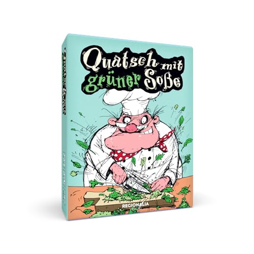 Regionalia Verlag Quatsch mit grüner Soße – Das turbulente Kartenspiel rund um Hessens Kult-Soße Regionalia Verlag Quatsch mit grüner Soße – Das turbulente Kartenspiel rund um Hessens Kult-Soße von Regionalia Verlag