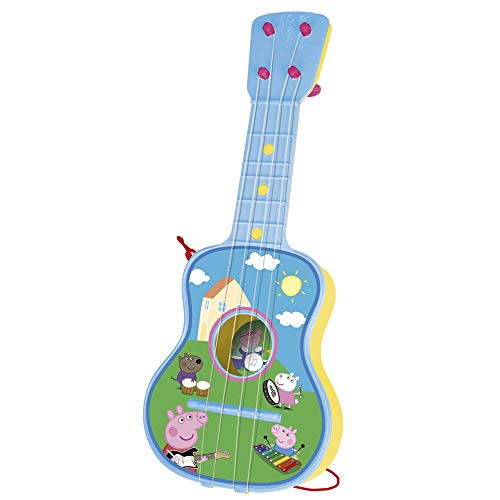 REIG Musicales 2339 REIG Peppa Saite-Gitarre, Modell und farblich sortiert von REIG