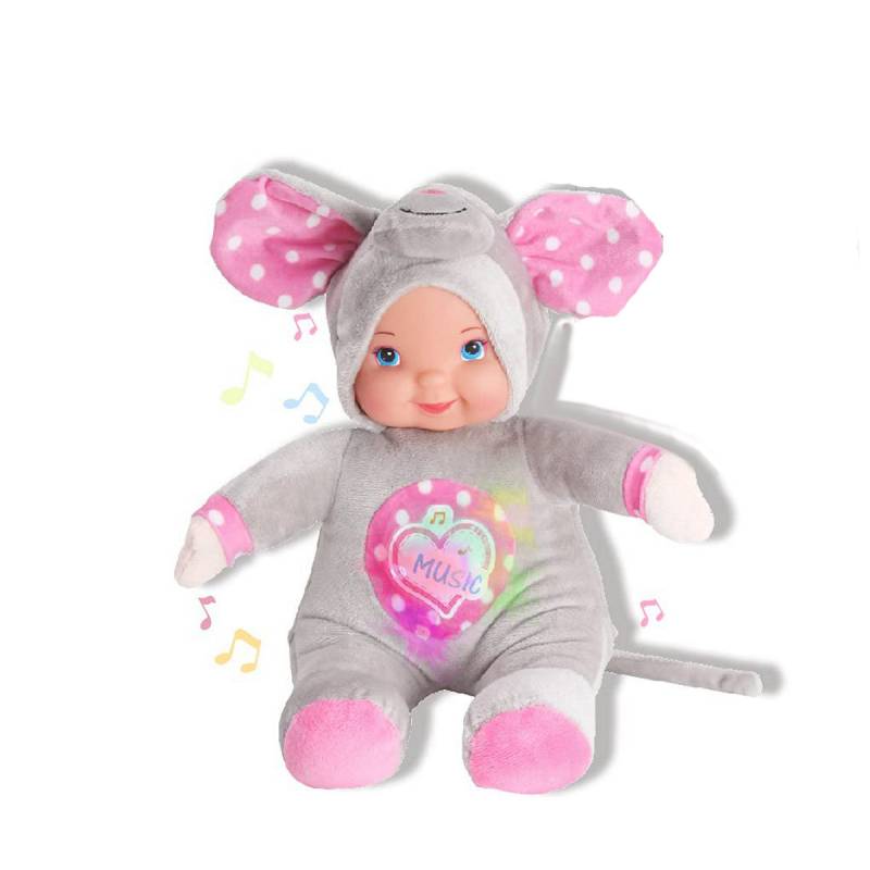 Baby-Puppe Reig Musikalisches Plüschtier 35 cm Elefant von Reig