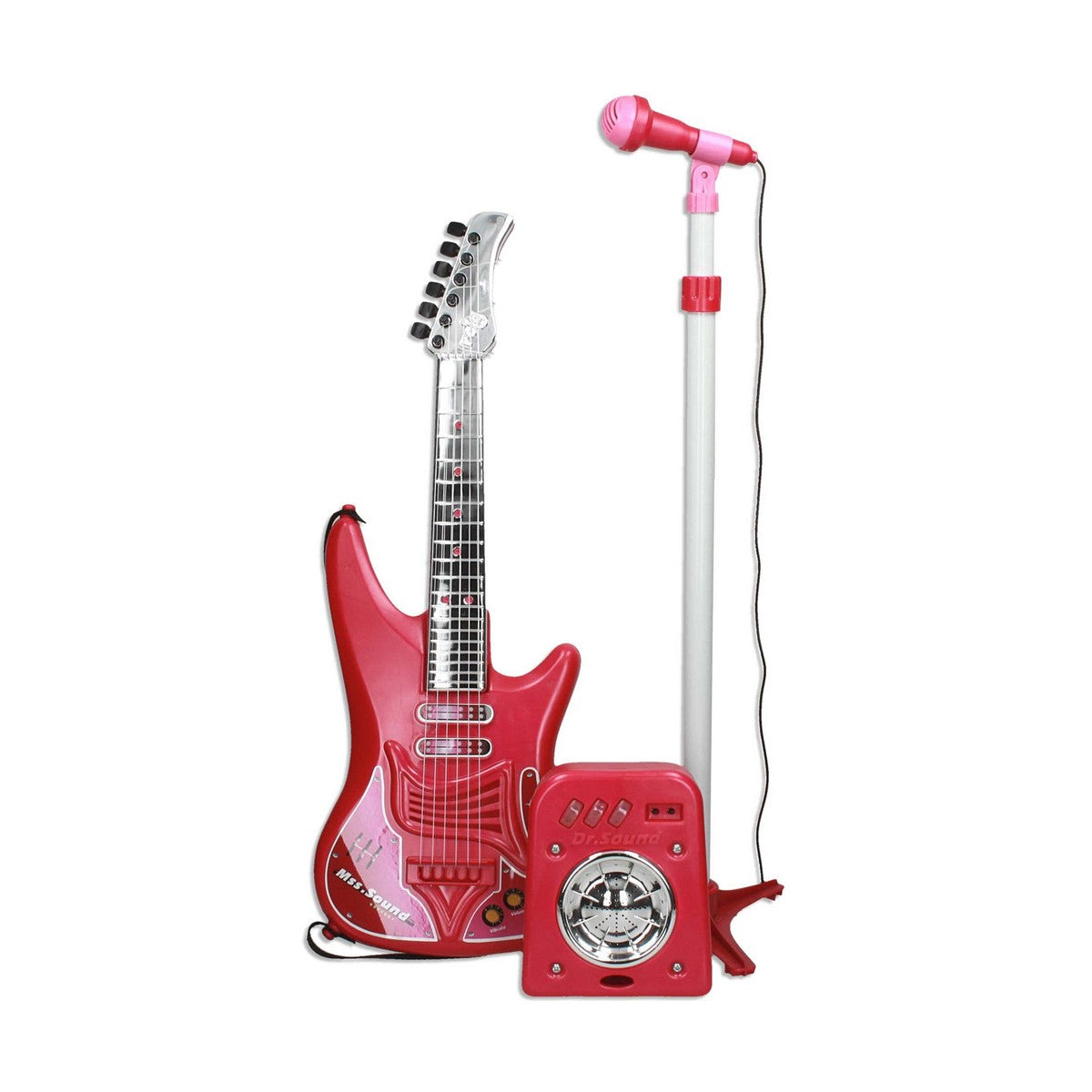 Kindergitarre Reig Mikrofon Rot Kindergitarre Reig Mikrofon Rot von Reig