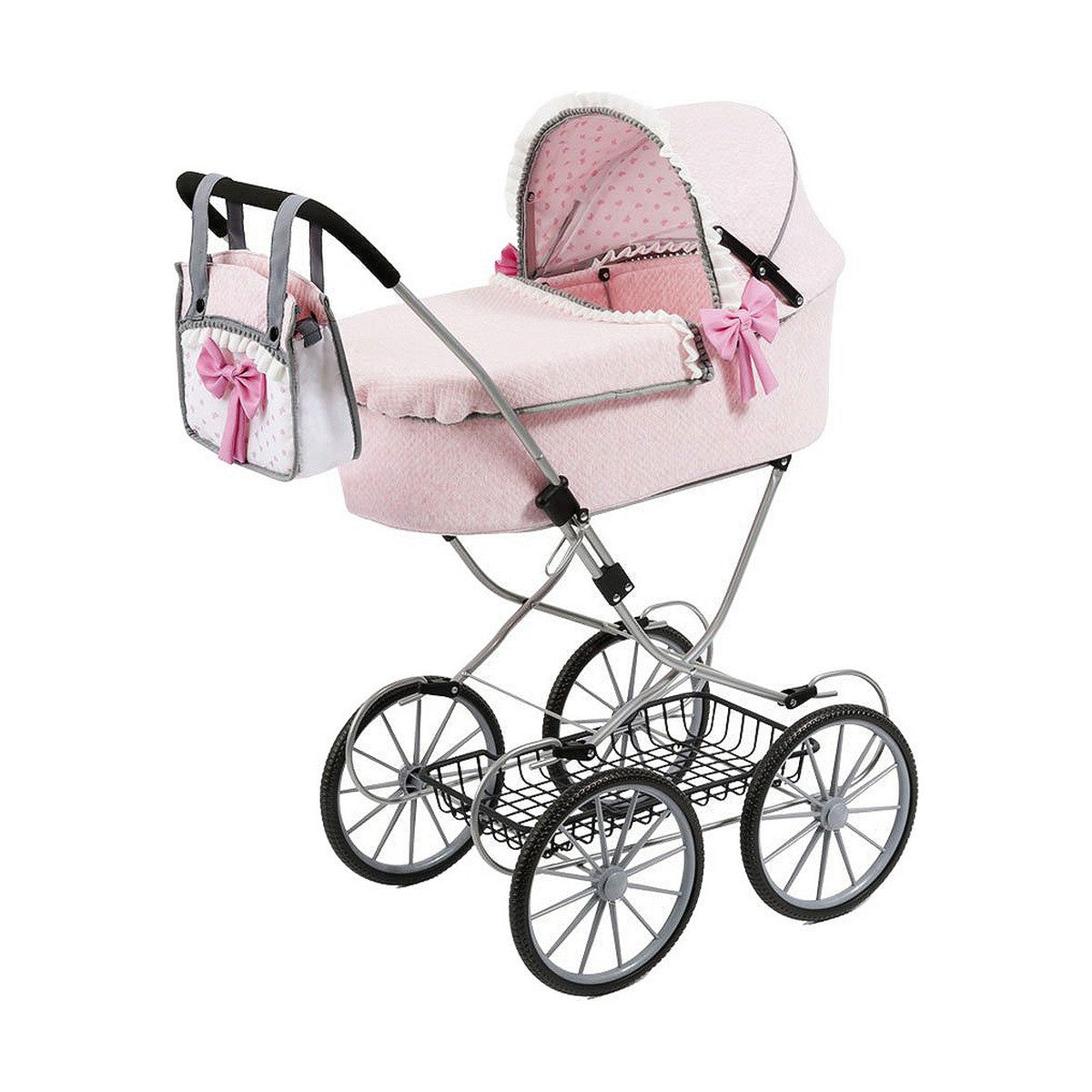 Puppenwägelchen Reig Dolls Pram Rosa 64 cm Puppenwägelchen Reig Dolls Pram Rosa 64 cm von Reig